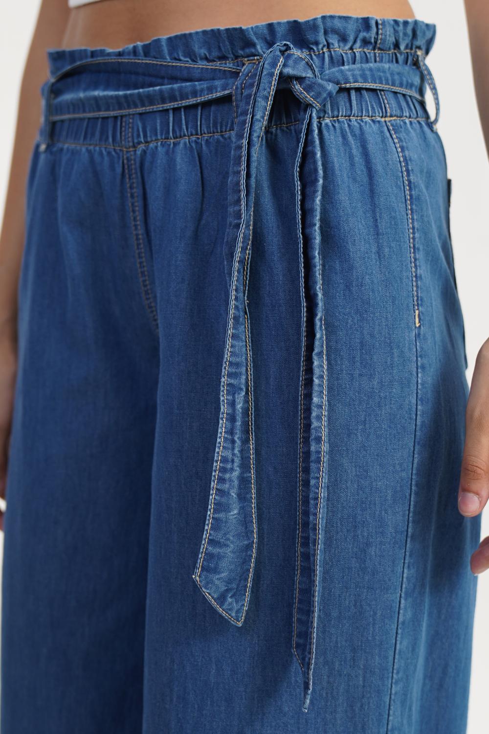 Flow Frame | Women Denim Trousers